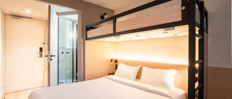 Standard Room, Multiple Beds | Desk, laptop workspace, blackout drapes, iron/ironing board