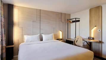 Bureau, rideaux occultants, chambres insonorisées, Wi-Fi gratuit