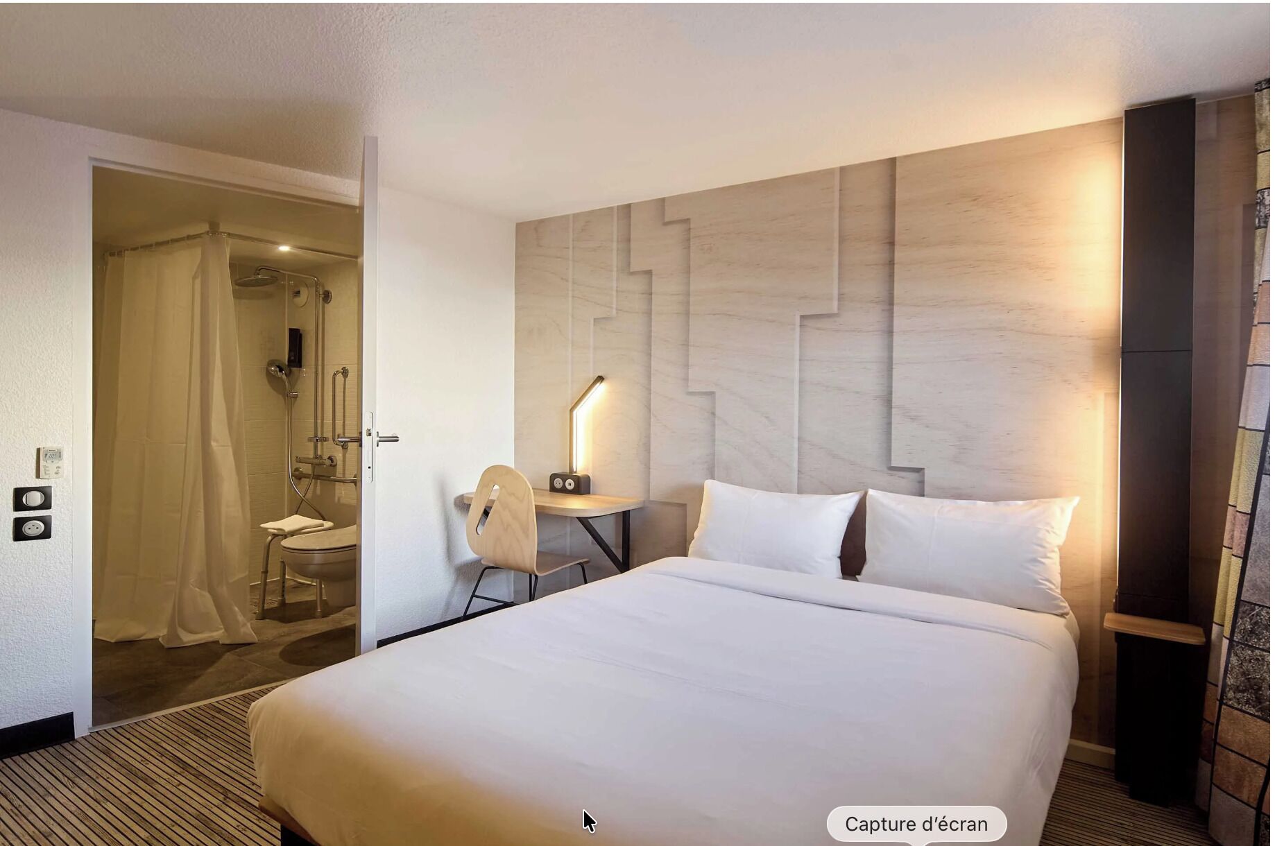 双人房, 通行无障碍, 无烟房 | 办公桌、遮光窗帘、隔音、免费 WiFi