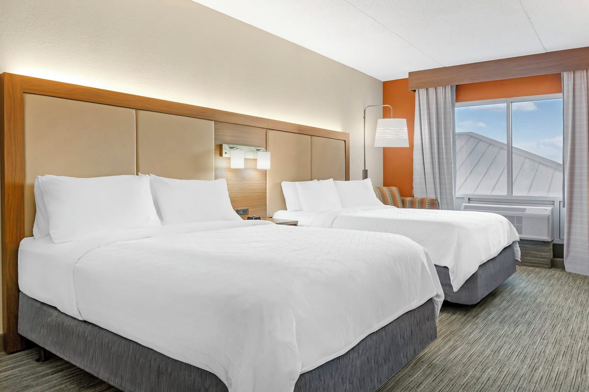 Standard Room, 2 Queen Beds | Egyptian cotton sheets, premium bedding, pillowtop beds, in-room safe