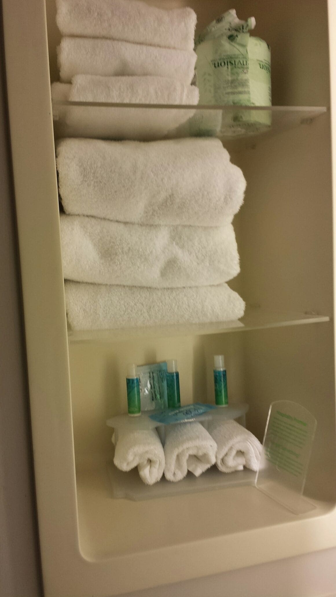 standard room, 2 queen beds | bathroom amenities | designer toiletries, hair dryer, towels