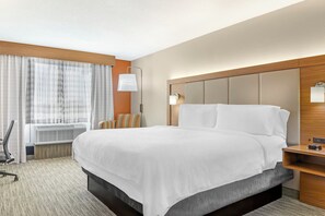 Egyptian cotton sheets, premium bedding, pillow-top beds, in-room safe