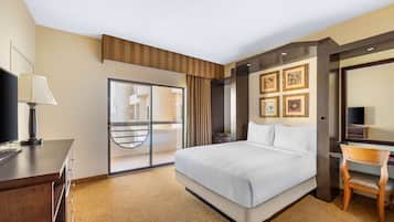 1 bedroom, down comforters, in-room safe, desk
