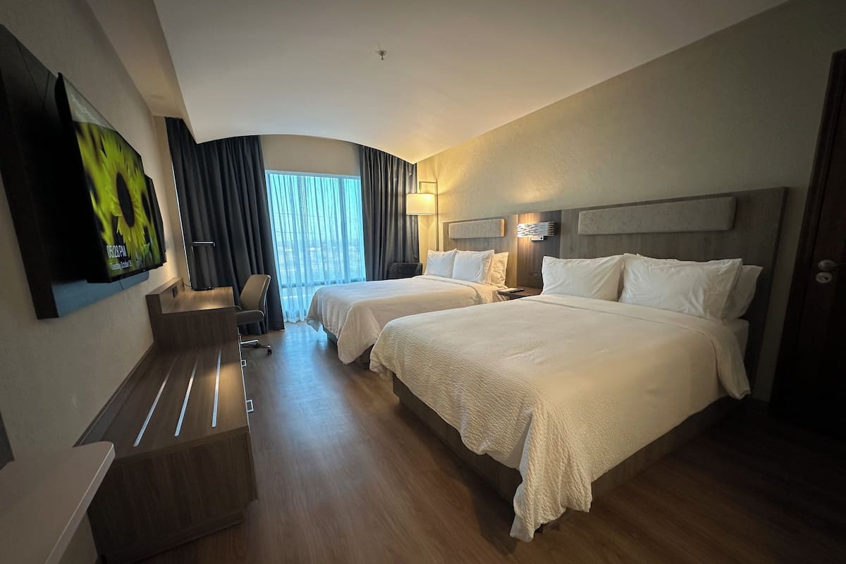 Chambre Standard, 2 grands lits | Draps italiens Frette, literie de qualité supérieure