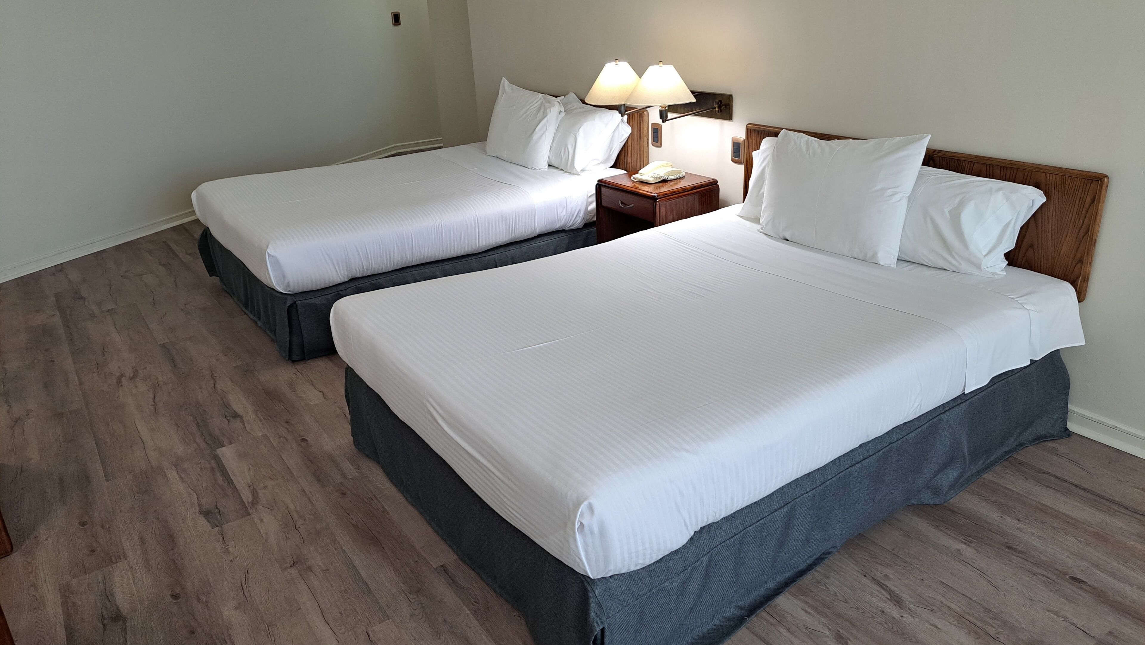 double room, 2 double beds | 1 bedroom, premium bedding, minibar, in-room safe