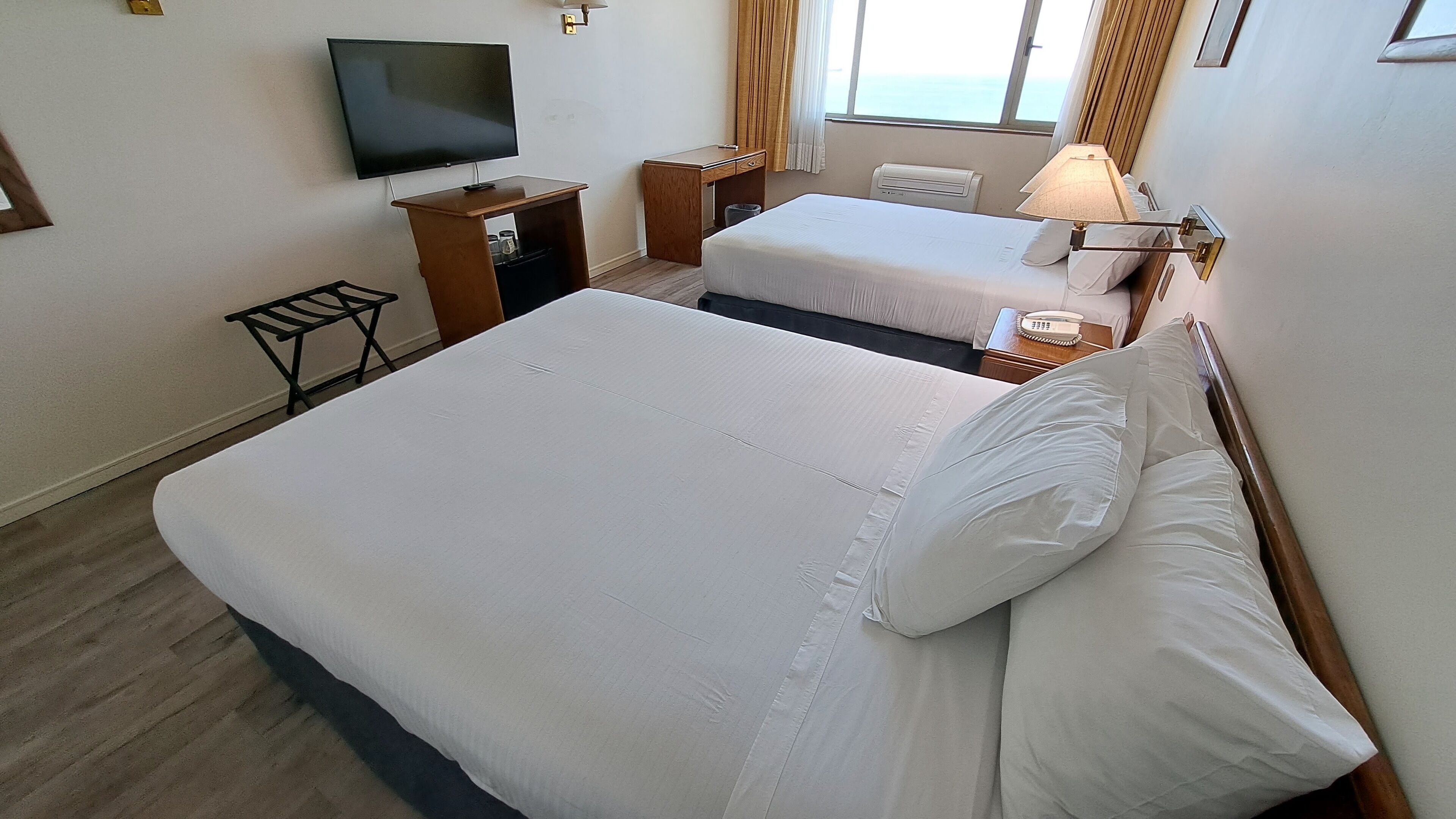 double room, 2 double beds | 1 bedroom, premium bedding, minibar, in-room safe