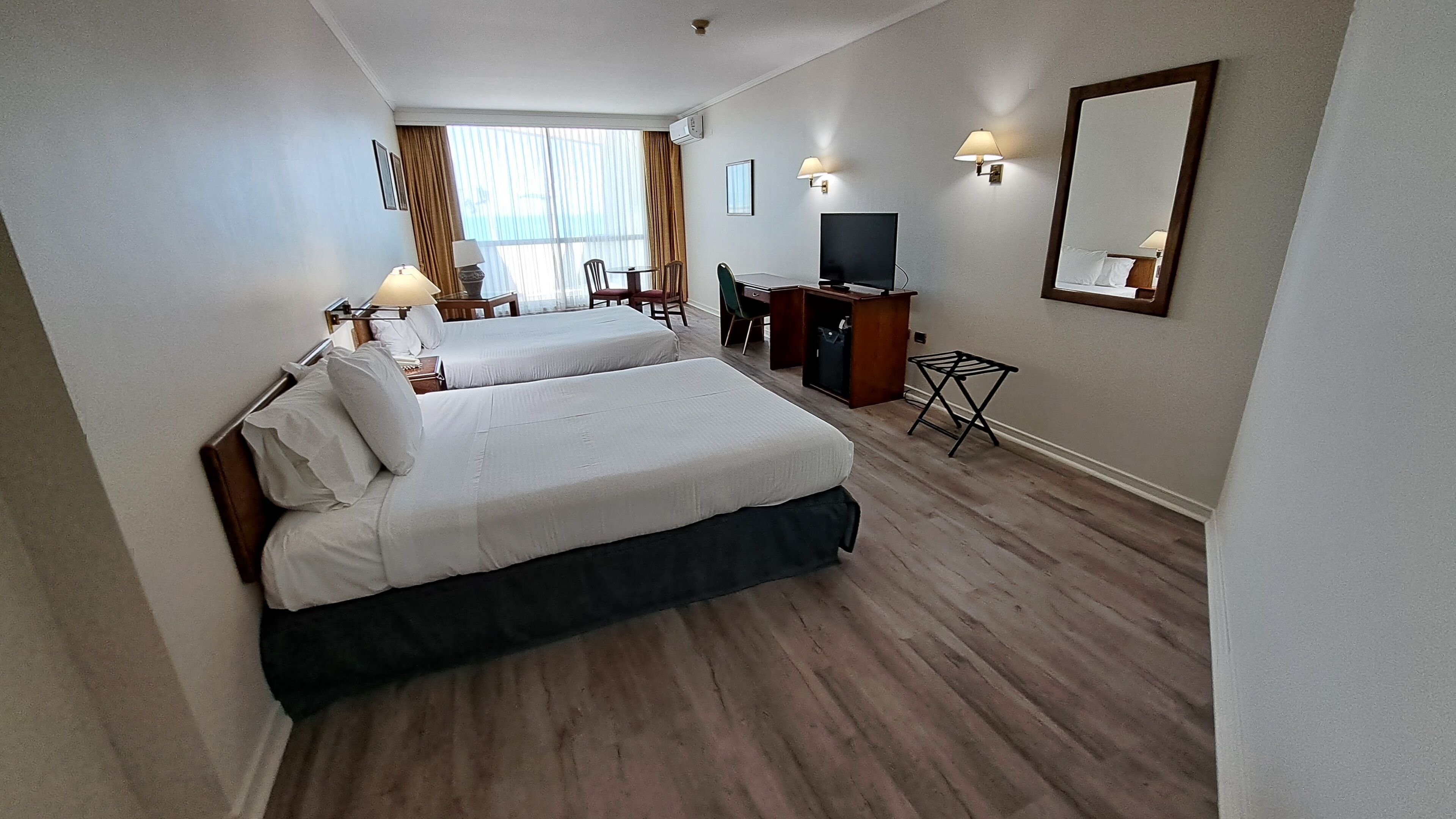 double room, 2 double beds | 1 bedroom, premium bedding, minibar, in-room safe
