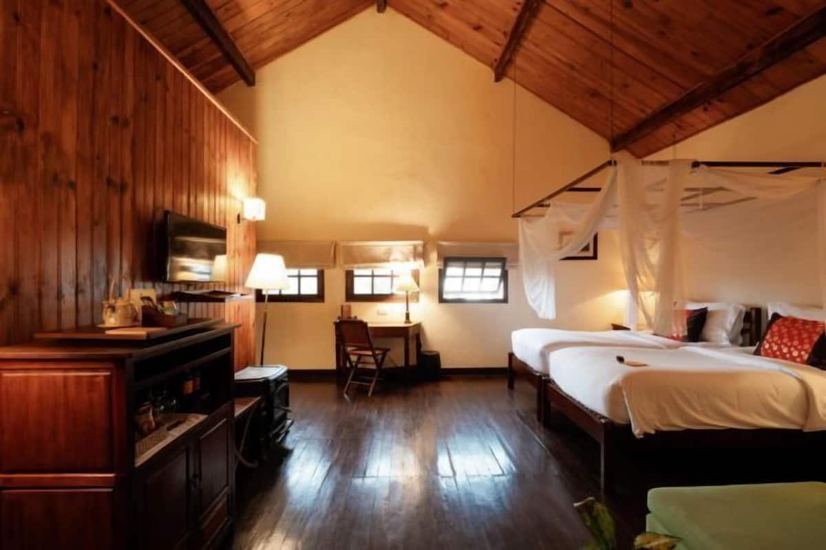 1 dormitorio, minibar, caja fuerte y cortinas opacas