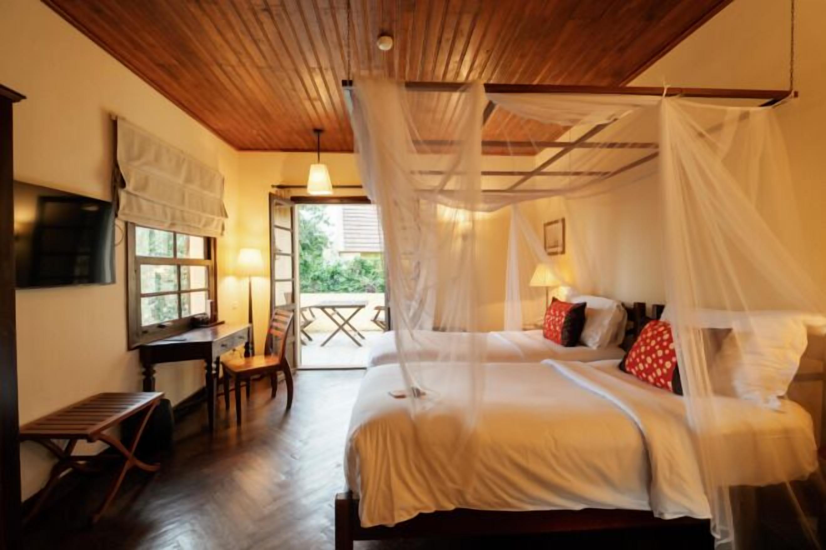 1 soverom, minibar, safe på rommet og blendingsgardiner