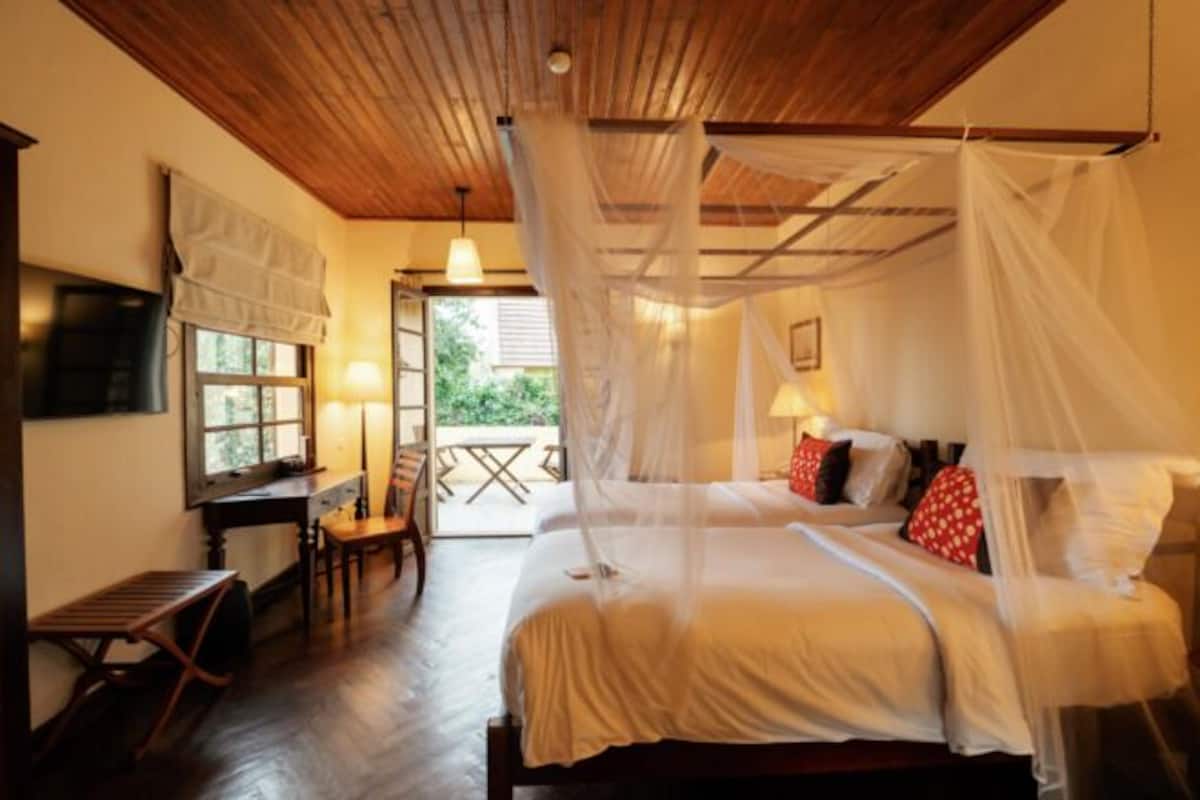 1 soverom, minibar, safe på rommet og blendingsgardiner