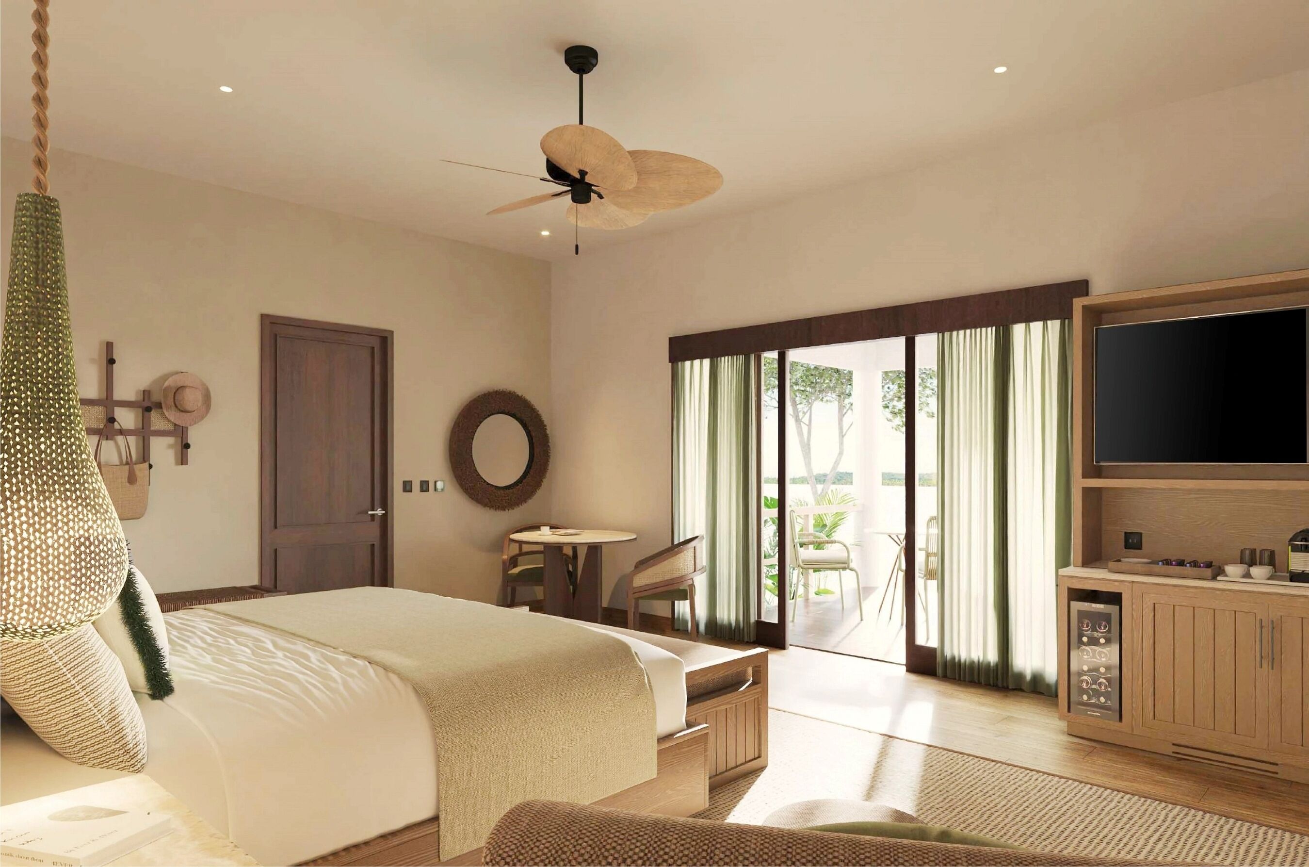 2-Bedroom Villa Caribe Garden View | Premium bedding, pillow-top beds, in-room safe, desk