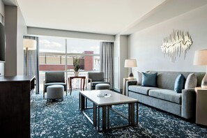 Hypo-allergenic bedding, pillowtop beds, minibar, in-room safe