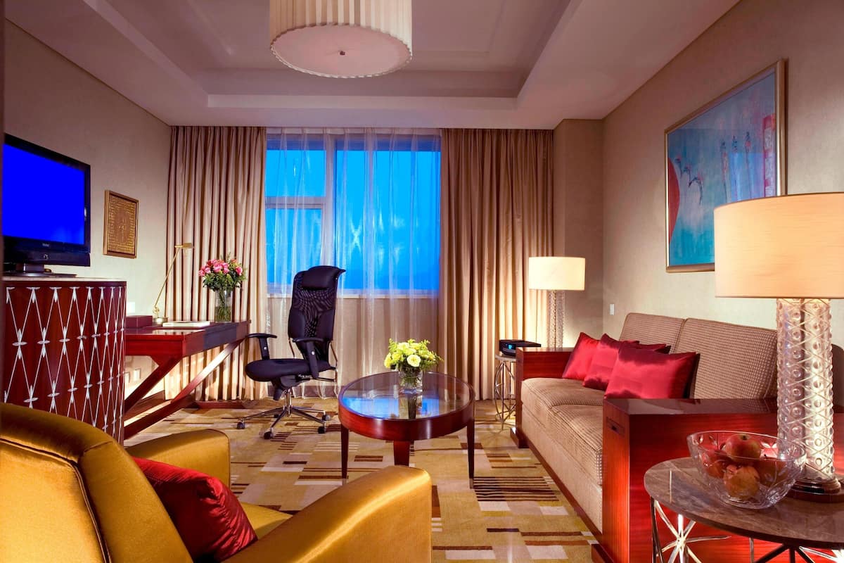 Executive-Suite, 1 King-Bett | Wohnzimmer