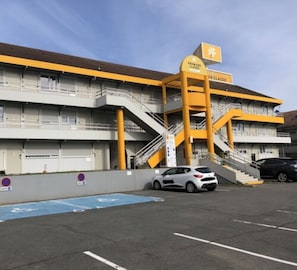 Fassade der Unterkunft