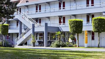 Voorkant van accommodatie