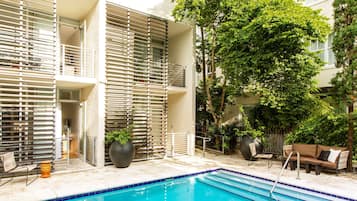 Bungalow, ved basseng | Utsikt fra rommet