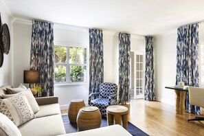 Villa - 1 sovrum (Outdoor Jetted Tub) | Italienska Frette-lakan, sängtillbehör av högsta kvalitet och duntäcken