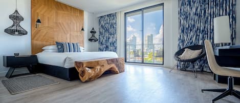 Rom – premium, 1 kingsize-seng, balkong | Italienske Frette-laken, sengetøy av topp kvalitet og dundyner