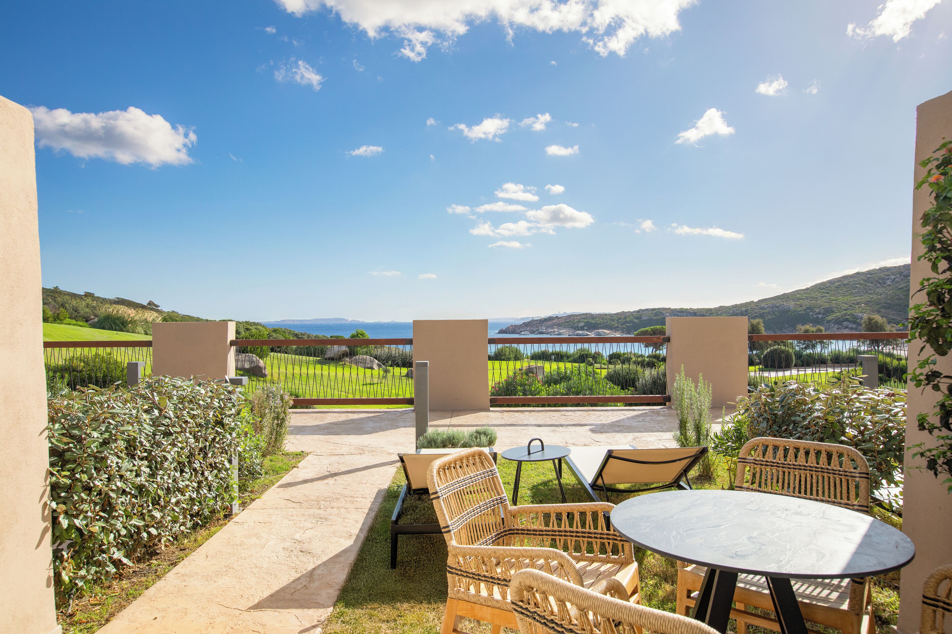 Junior-Dreibettzimmer, Meerblick | Ausblick vom Zimmer