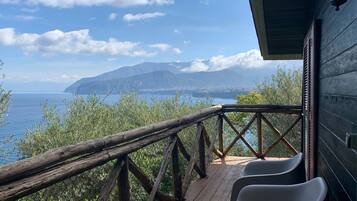 Bungalow – superior, sjøutsikt | Terrasse/patio