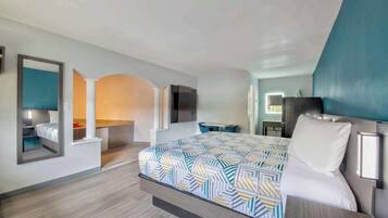 Bureau, rideaux occultants, Wi-Fi gratuit, draps fournis