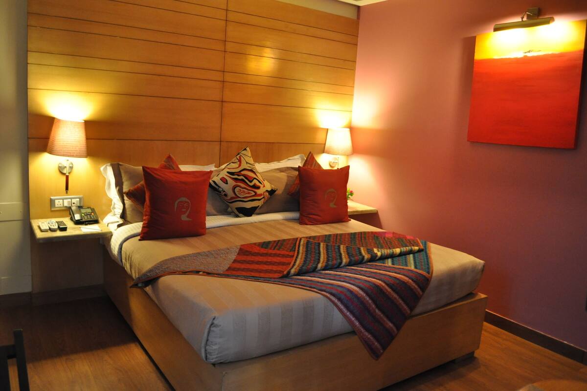 Hochwertige Bettwaren, Tempur-Pedic-Betten, Minibar, Zimmersafe