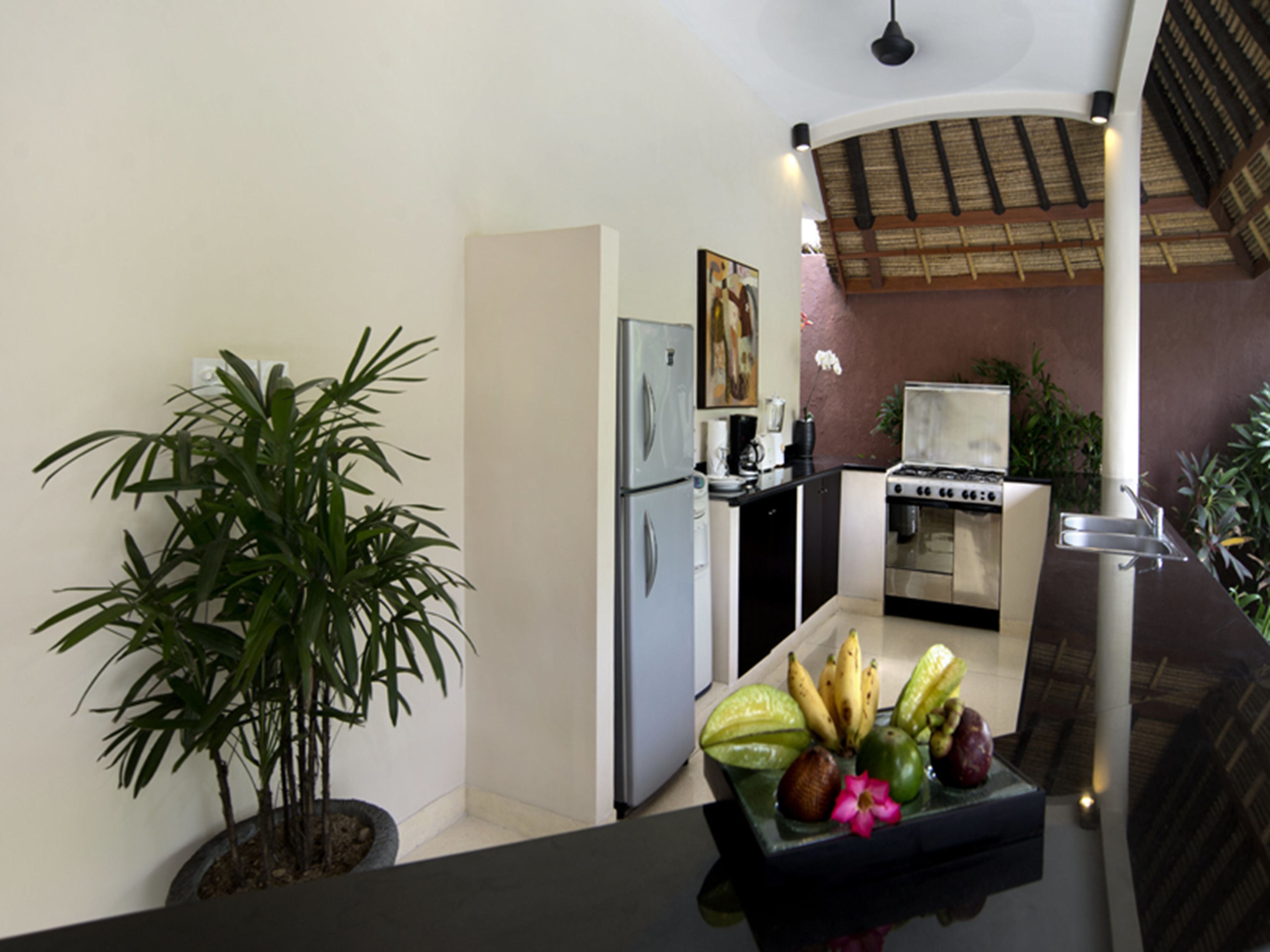 villa, 3 bedrooms, private pool | private kitchen | fridge, oven, stovetop, coffee/tea maker