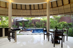 View from room - The Dusun (Keroboken Kelod)