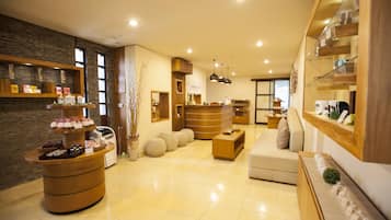 Body treatments, body scrubs, facials, massages
