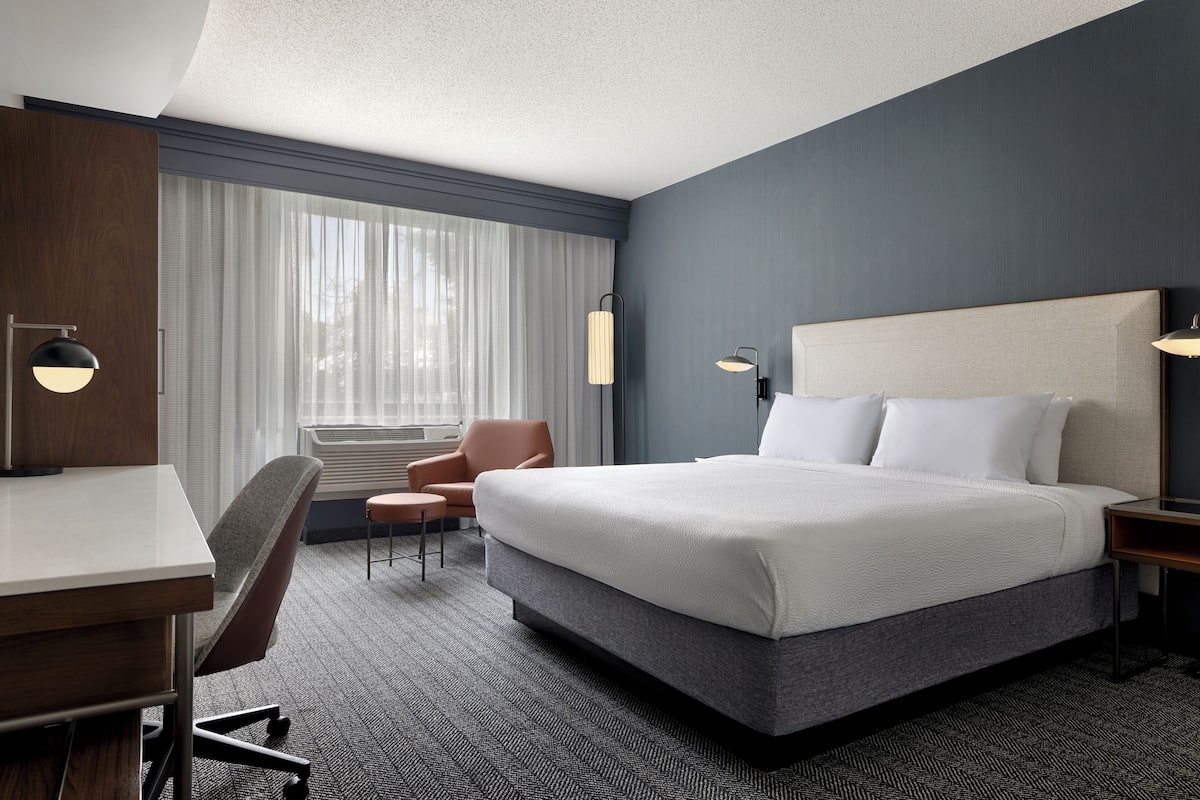 Hypo-allergenic bedding, desk, soundproofing, iron/ironing board