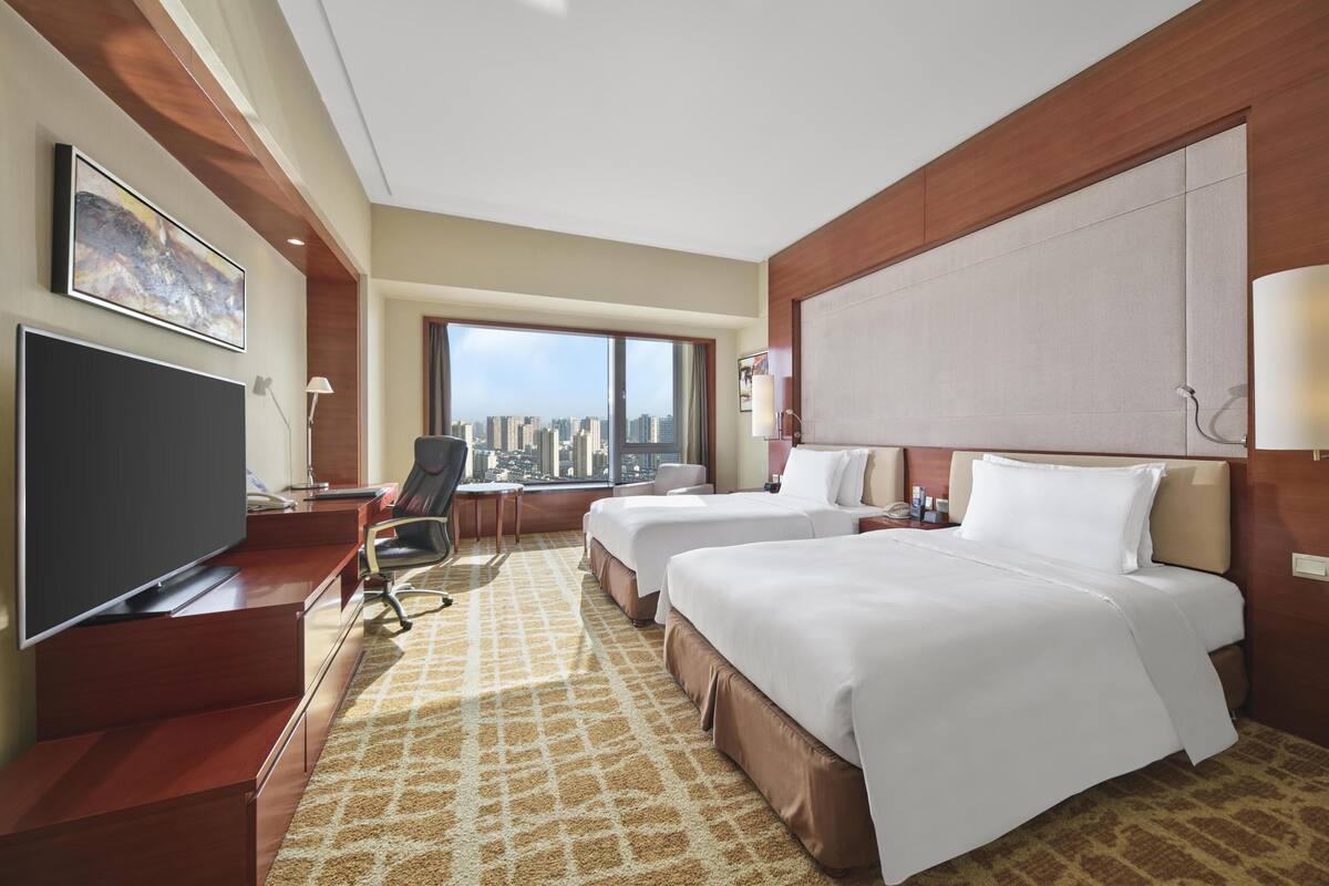 VIP | 1 bilik tidur, peralatan tempat tidur premium, item bar mini percuma 
