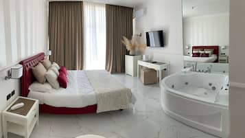 Ropa de cama hipoalergénica y minibar
