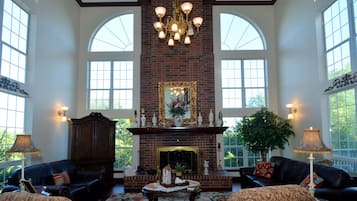 Sala de estar en el lobby