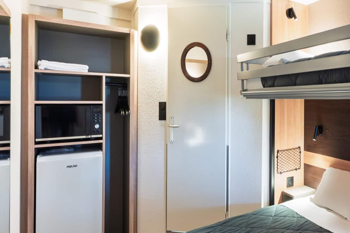 Standard Room, Multiple Beds | Premium bedding, desk, blackout drapes, iron/ironing board