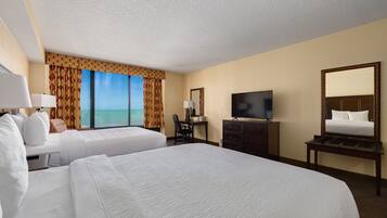 Room, 2 Queen Beds - Water View | Premium bedding, in-room safe, desk, blackout drapes