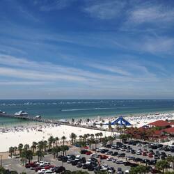 Enjoy a day at the beach with access to the ocean and a scenic pier.