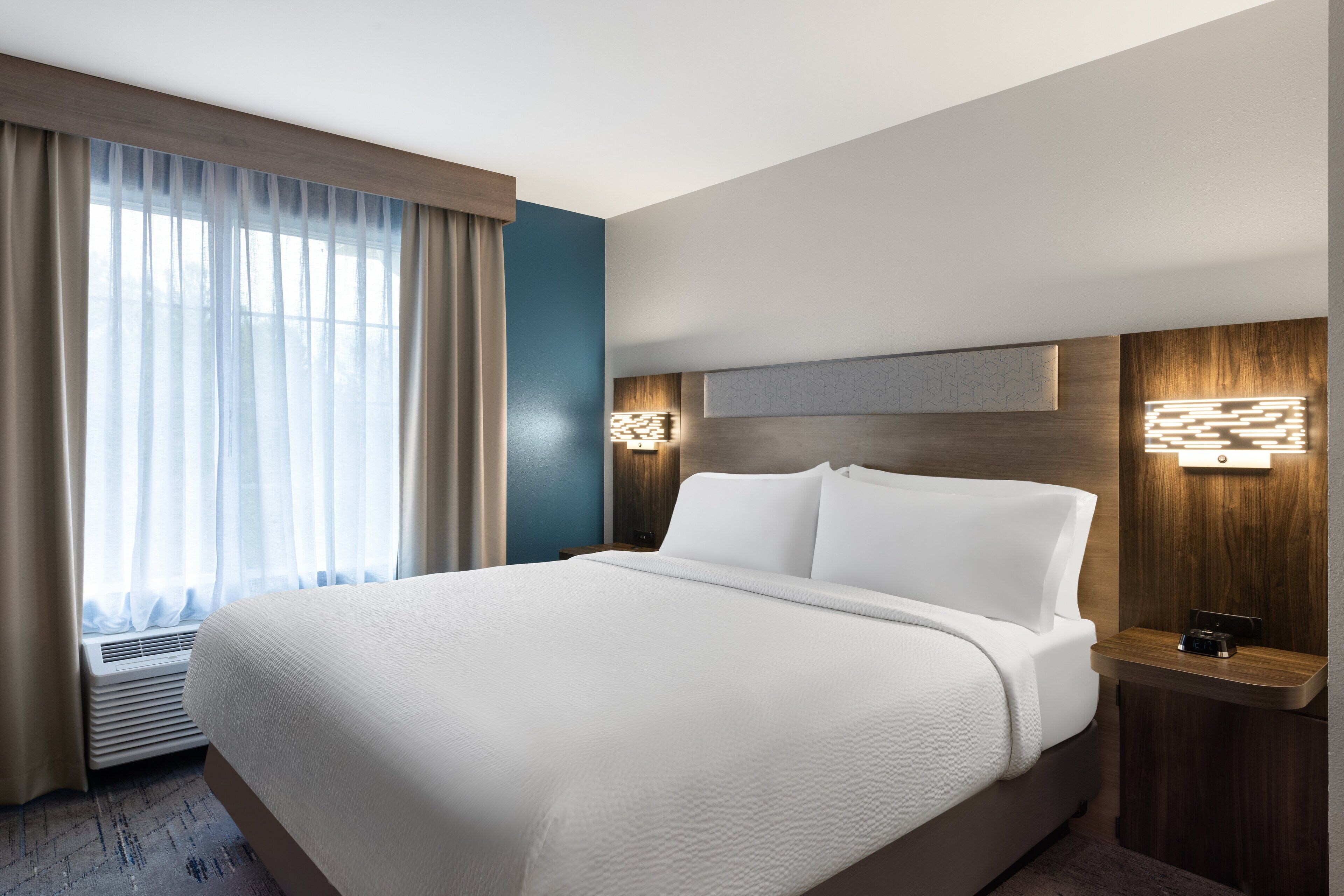 1 bedroom, blackout curtains, iron/ironing board, free wifi