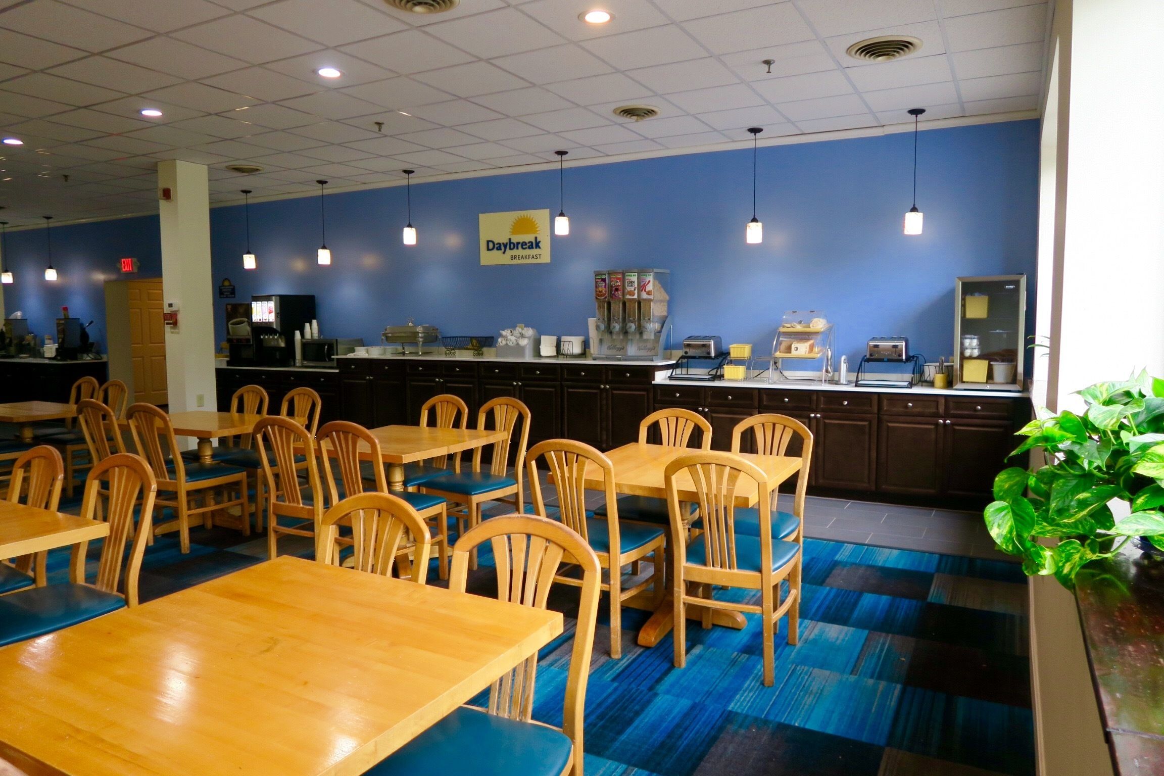 Free daily on-the-go breakfast