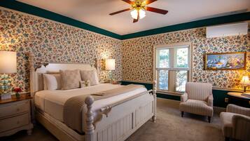 Premium bedding, pillowtop beds, individually decorated