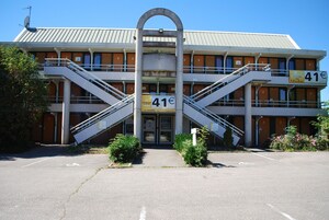 Fachada de la propiedad