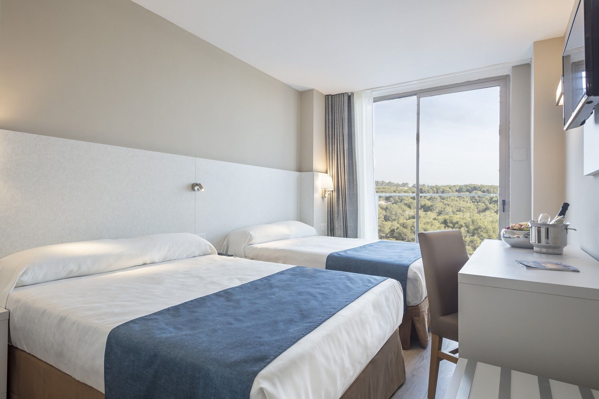 Minibar, caja fuerte, escritorio y wifi gratis