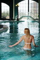 Indoor pool, outdoor pool, sun loungers