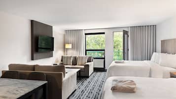 Superior Room, 2 Queen Beds | Premium bedding, pillowtop beds, desk, laptop workspace