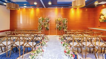Indoor wedding
