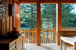 Down comforters, individually decorated, individually furnished