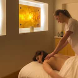 Sauna, hot tub, steam room, body treatments, hot stone massages