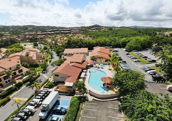 Aerial view at Park Royal Homestay Club Cala Puerto Rico