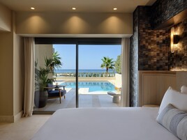 Dream Villa Private Pool | Cofres nos quartos, escrivaninha, cortinas blackout