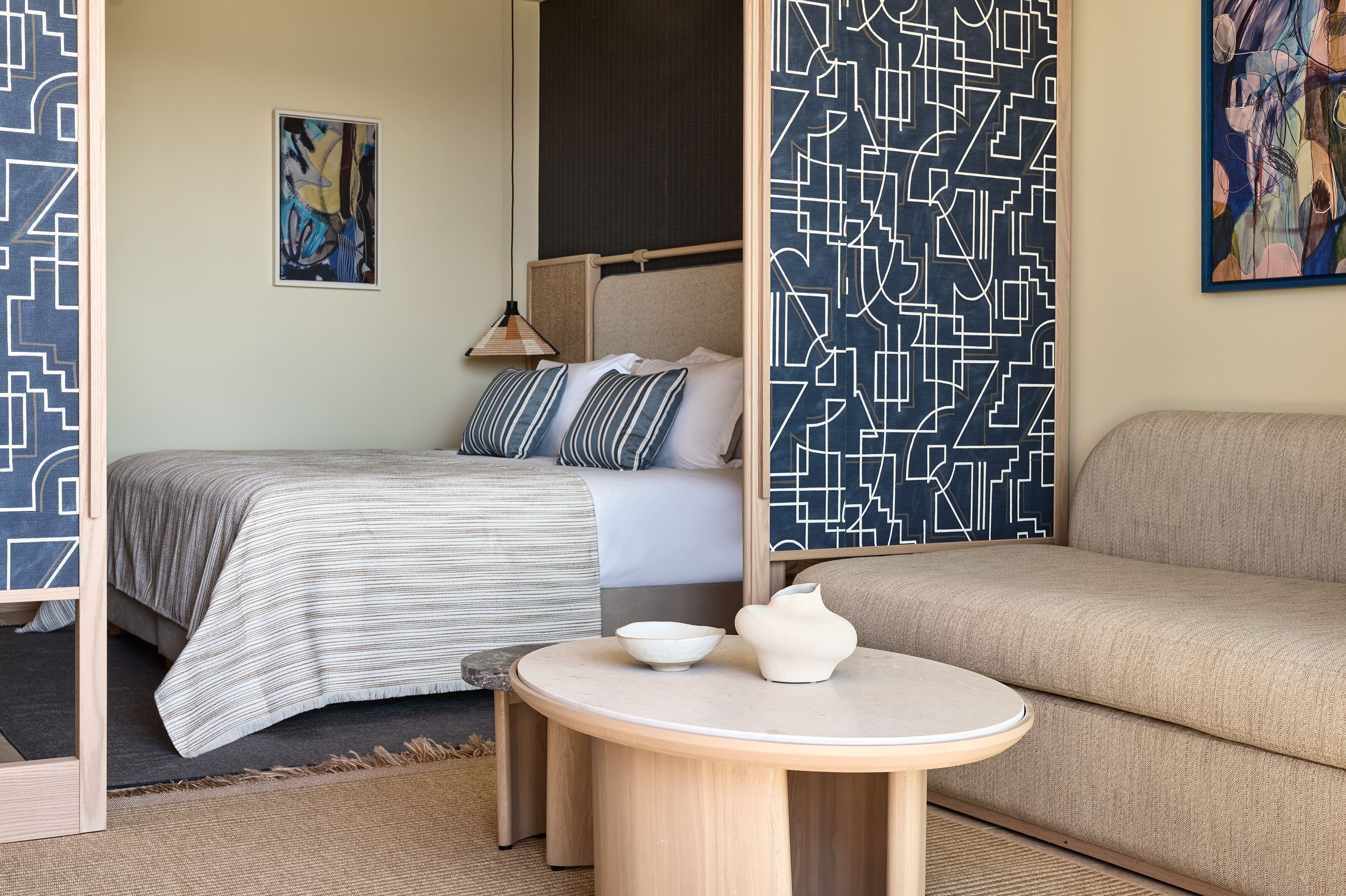 Junior Suite Frontal Sea View | Zimmersafe, Schreibtisch, Verdunkelungsvorhänge, Bügeleisen/Bügelbrett