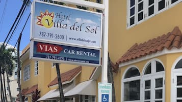 Fassade der Unterkunft